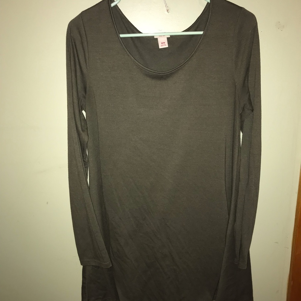 Olive green Mossimo shift dress